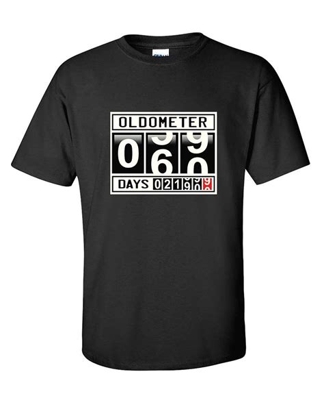 Oldometer 60 Birthday T Idea Sixty Mens Funny T Shirtfunny T Shirtst Shirtshirt T Aliexpress