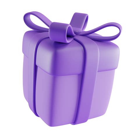 Gift 3d Icon 3d Render Concept 12658524 PNG