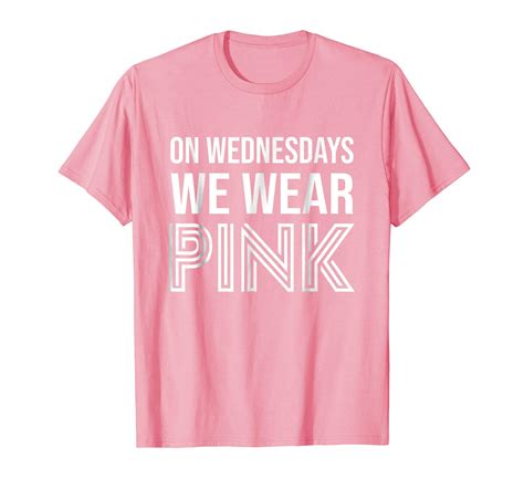 Mean Girls On Wednesday We Wear Pink T Shirt The Hottest T Shirt In The World In T Shirts From