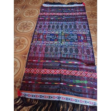 Jual Ulos Sadum Asli Tenun Sipirok Free Nama Shopee Indonesia