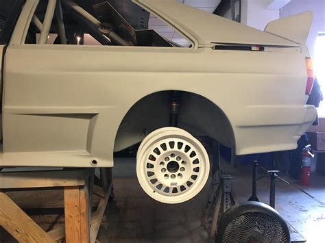 Our Rally Quattro Gets Proper Gravel Wheels Team Illuminata Motorsport