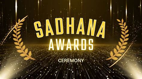 Sadhana Awards - NXTidea