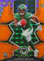 Garrett Wilson 2022 Mosaic 311 Reactive Orange Price Guide Sports