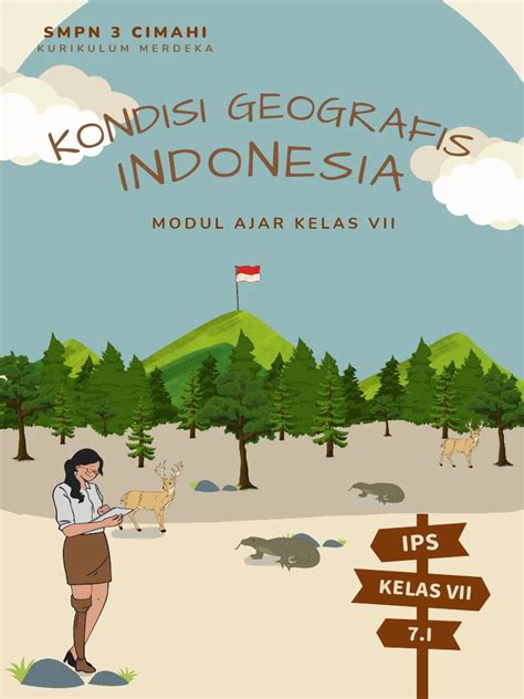 Modul Ajar Ips Kondisi Geografis Indonesia Kelas 7 Pdf