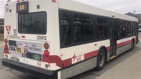 Rtl Longueuil Novabus Lfs Ride On Route Going To Work