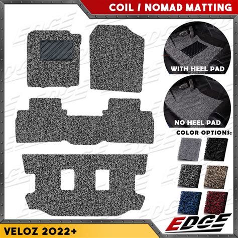 Coil Matting Toyota Avanza Veloz 2022 2024 Nomad Spaghetti Car Mat