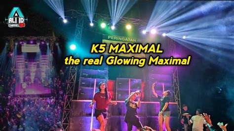 Memanjakan Mata Telinga Cek Sound K Maximal Super Glowing Horeg