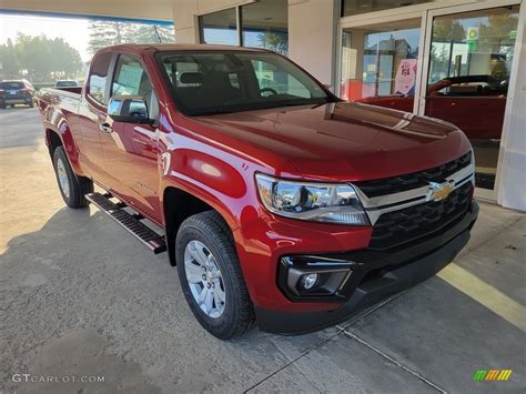 Cherry Red Tintcoat 2022 Chevrolet Colorado Lt Extended Cab Exterior Photo 143047505