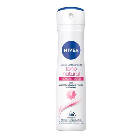 Desodorante Aclarante Nivea Tono Natural Classic Touch Spray Ml