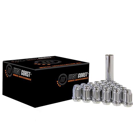 Tundra Chrome Acorn Spline Lug Nuts M14x1 5 Set Of 24 22 24 Tundra