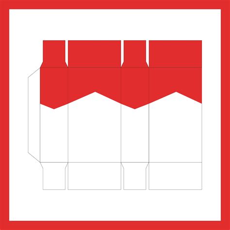 Marlboro Cigarette Box Template