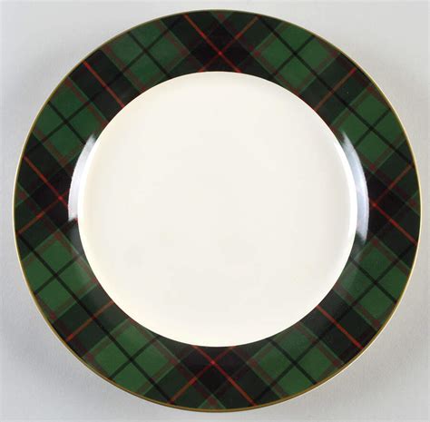 Tartan Plaid Dinner Plate By Williams Sonoma Replacements Ltd