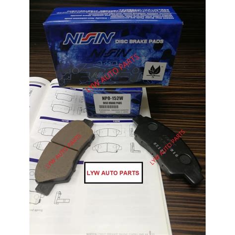 Nissin Front Brake Pad Honda City TM0 GM2 T9A GM6 Honda Jazz GK5 T5A GE