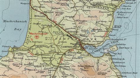 Campbeltown Map