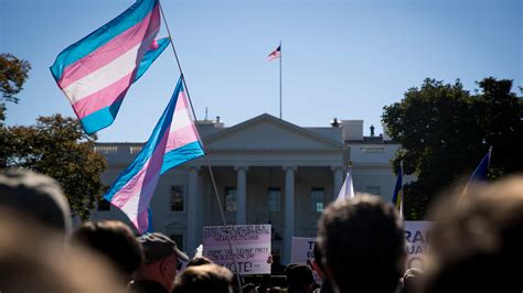 At Rallies And Online Transgender People Say They Wontbeerased The