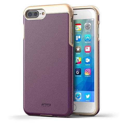 iPhone 8 Plus Artura Case Purple - Encased