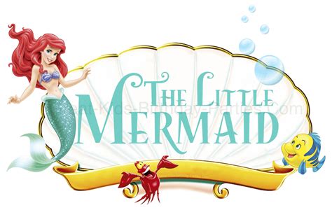 Disney Little Mermaid Logo - LogoDix