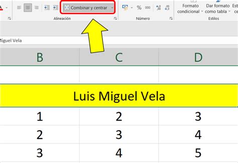 Combinar Y Centrar En Excel Con Teclado Image To U