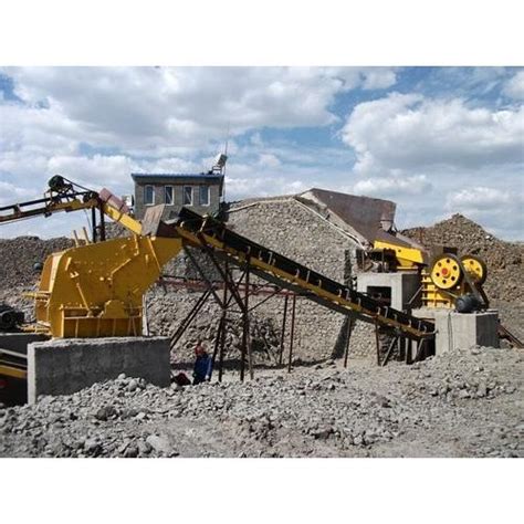 Bpa Engineering Mildsteel Stone Crusher Plant Capacity 200 250 Ton