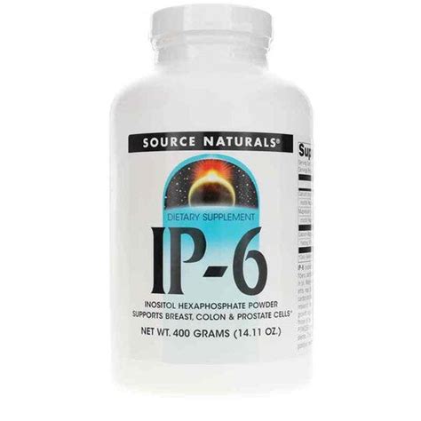 Ip 6 Inositol Hexaphosphate Powder Source Naturals