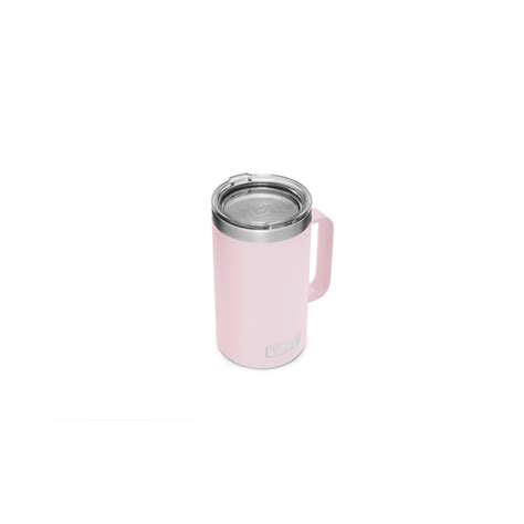 Yeti Rambler 24 Oz Mug With Standard Lid Ice Pink