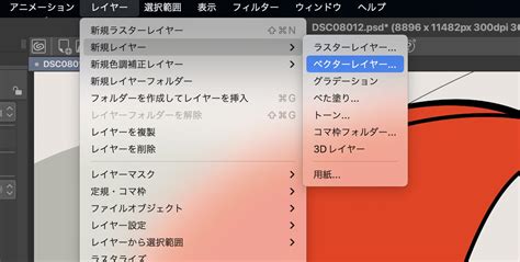 【クリスタ】ラスターとベクターの違いは？レイヤーの種類を解説！