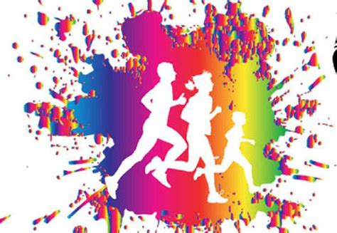 Color Fun Run Logo Design - Blogs