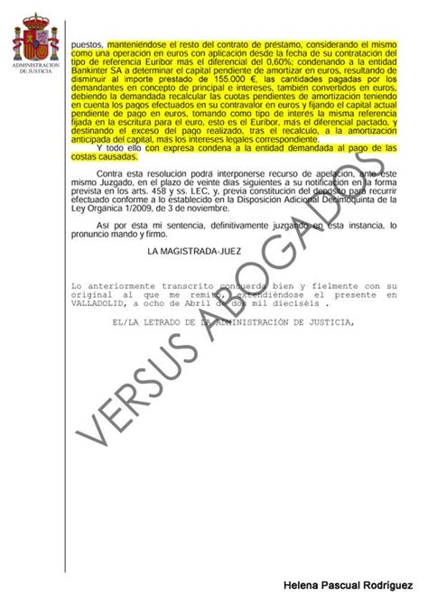 Entre C Digos Y Leyes Sentencia De Nulidad De Cl Usula Multidivisa