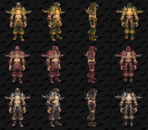 Bfa Ensembles D Armure World Of Warcraft Judgehype