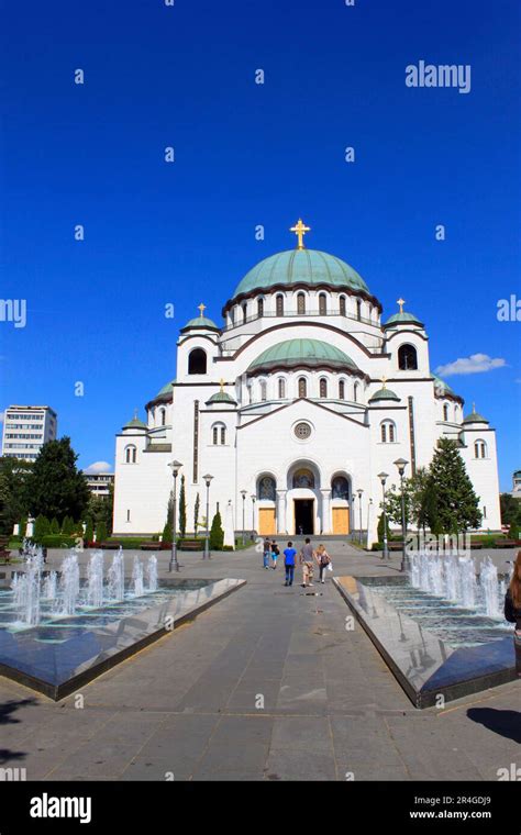 Cathedral Of St Sava Belgrade Serbia Stock Photo Alamy