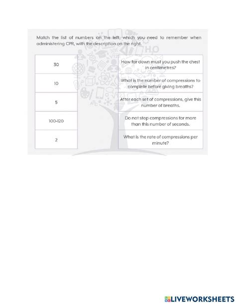 Cpr Administrator Worksheet Live Worksheets