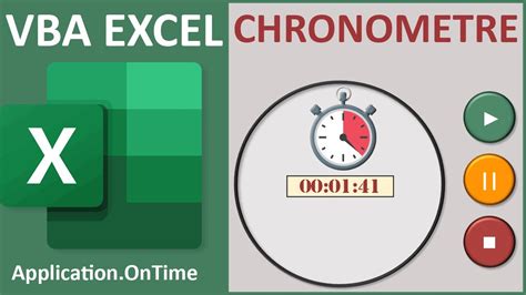 Compteur De Temps En Vba Excel Chronom Tre Youtube