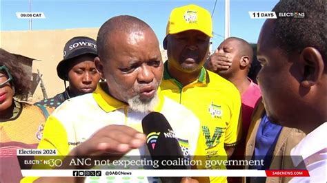 2024 Elections Mantashe Says The Anc Is Gunning For Outright Majority Youtube