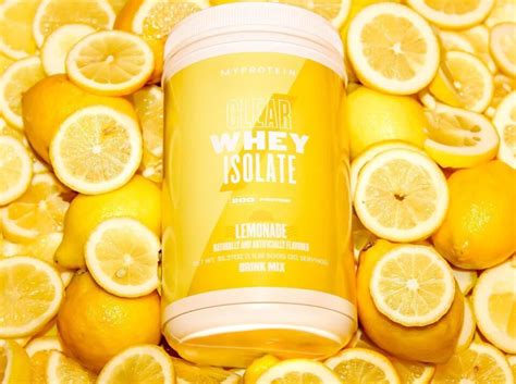 Myprotein Clear Whey Isolate Clears The Way For Refreshing Flavors