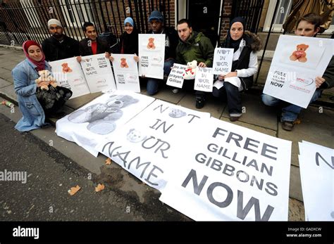 Sudanese Embassy Protest Stock Photo Alamy