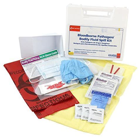 Packit By First Aid Only Wallmounted Bloodborne Pathogen And Bodily