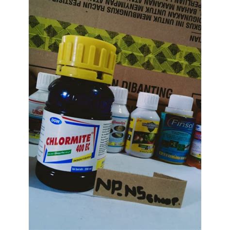 Jual Insektisida Chlormite 400ec 250ml Penggerak Batang Thirp Kutu