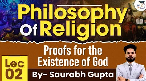 Proofs For The Existence Of God Philosophy Of Religion Lec