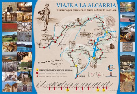 Folleto Ruta De El Viaje A La Alcarria