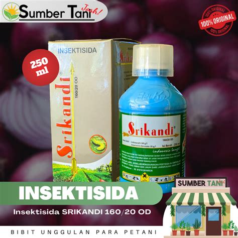 Jual Insektisida SRIKANDI 160 20 OD 250 Ml Shopee Indonesia