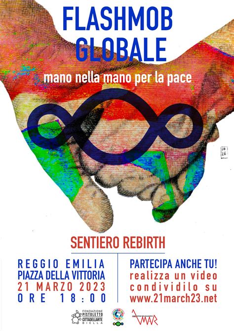 Flash Mob Per Una Nuova Umanit Il Marzo Csv Emilia Sede Di Reggio