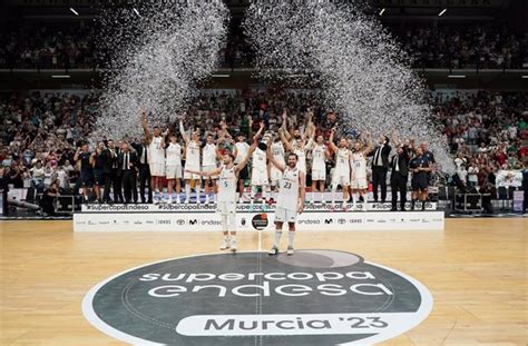 Murcia Volver A Acoger En Septiembre La Supercopa Endesa Con Real