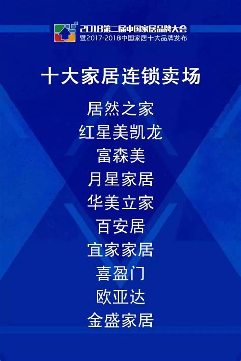 2017 2018中国十大连锁卖场品牌榜出炉 华美立家荣登品牌榜单 搜狐汽车 搜狐网