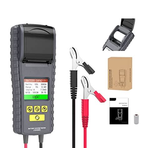 Testeur De Batterie De Voiture Cca Analyseur De Batterie