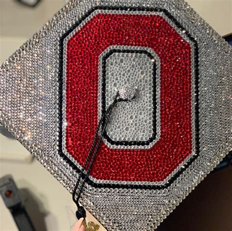 Custom Rhinestone Graduation Cap Etsy