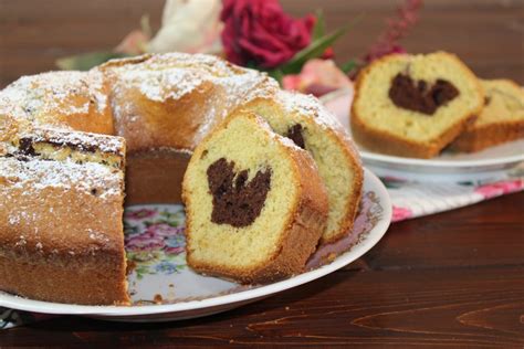 Ciambellone Senza Burro Con Cuore Al Cacao Alto E Soffice Passione