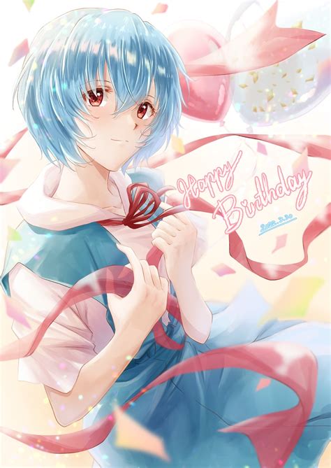 Happy Birthday Ayanami Rei by Arin Рей Evangelion Not End Форум