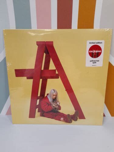 Billie Eilish ~dont Smile At Me Vinyl Record Lp Yellow Red Target