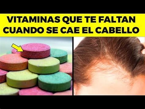 Caída del pelo Descubre qué vitamina falta y cómo solucionarlo