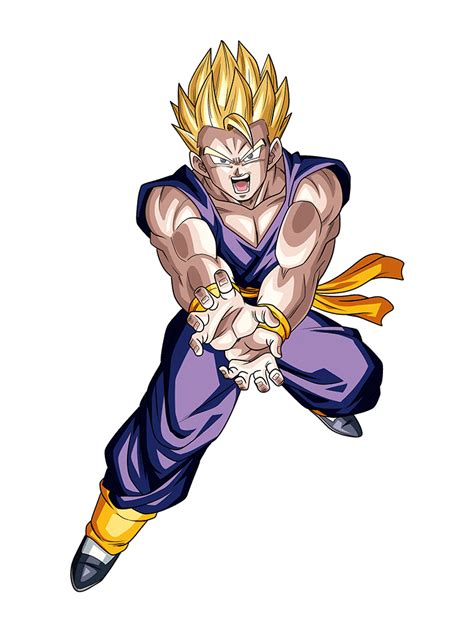 Kamehameha Goku Blue Dress Png Image